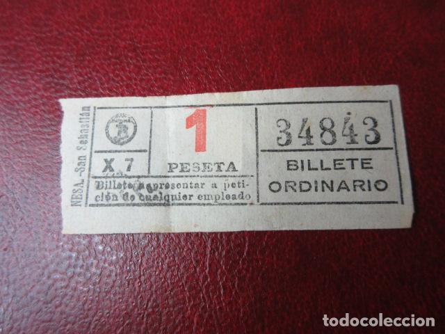 Collectionnisme Billets de transport: REF: VV-1234 CAPICUA 34843 METRO AUTOBUS BARCELONA TB OBSERVE MAYUSCULA MINUSCULA TRAYECTO PESETAS P