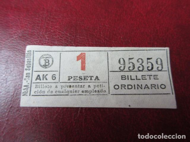Collectionnisme Billets de transport: REF: VV-1234 CAPICUA 95359 METRO AUTOBUS BARCELONA TB OBSERVE MAYUSCULA MINUSCULA TRAYECTO PESETAS P