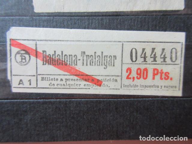 Collectionnisme Billets de transport: REF: VV-1234 CAPICUA 04440 METRO AUTOBUS BARCELONA TB OBSERVE MAYUSCULA MINUSCULA TRAYECTO PESETAS P