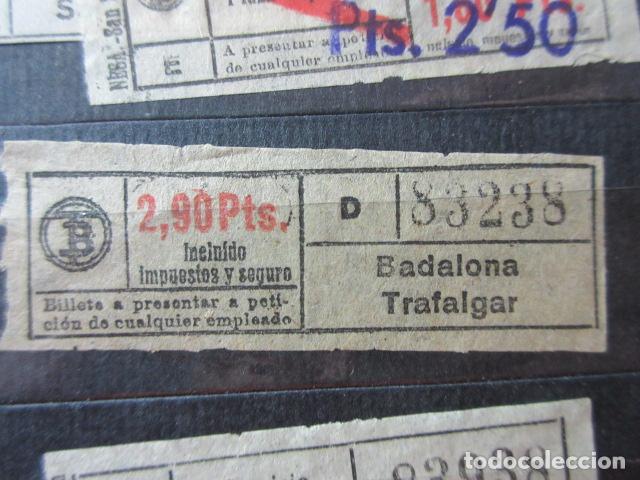 Collectionnisme Billets de transport: REF: VV-1234 CAPICUA 83238 METRO AUTOBUS BARCELONA TB OBSERVE MAYUSCULA MINUSCULA TRAYECTO PESETAS P
