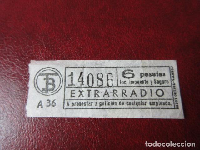 Collectionnisme Billets de transport: REF: VV-1234 METRO AUTOBUS BARCELONA TB OBSERVE MAYUSCULA MINUSCULA TRAYECTO PESETAS P