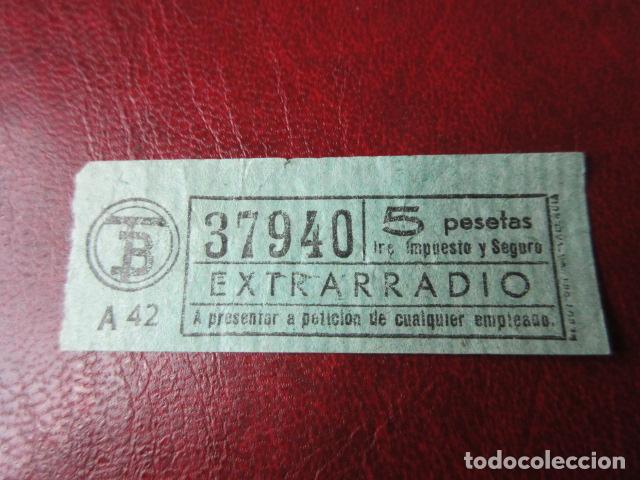 Collectionnisme Billets de transport: REF: VV-1234 METRO AUTOBUS BARCELONA TB OBSERVE MAYUSCULA MINUSCULA TRAYECTO PESETAS P