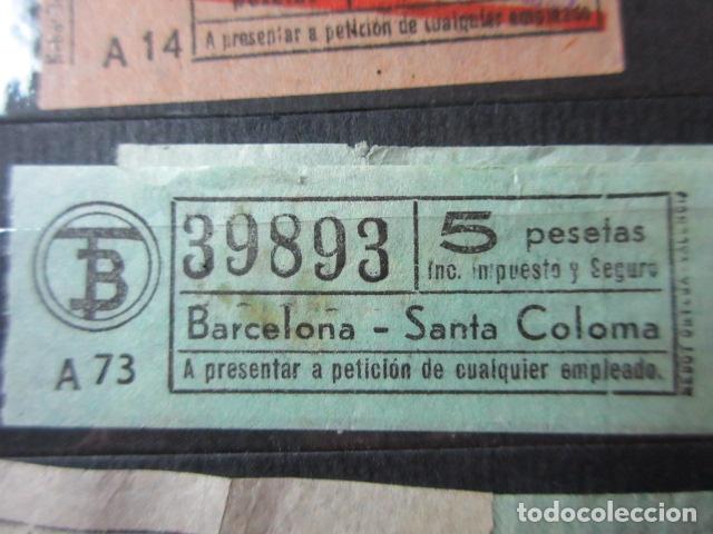 Collectionnisme Billets de transport: REF: VV-1234 CAPICUA 39893 METRO AUTOBUS BARCELONA TB OBSERVE MAYUSCULA MINUSCULA TRAYECTO PESETAS P