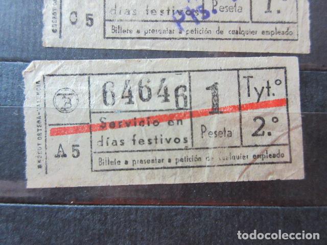 Collectionnisme Billets de transport: REF: VV-1234 CAPICUA 64646 METRO AUTOBUS BARCELONA TB OBSERVE MAYUSCULA MINUSCULA TRAYECTO PESETAS P