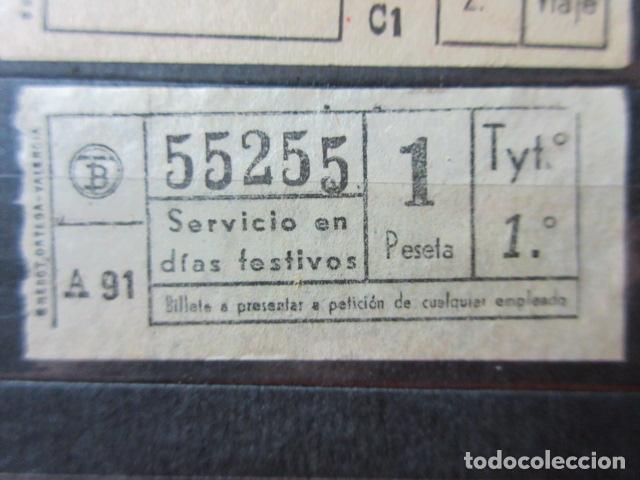 Collectionnisme Billets de transport: REF: VV-1234 CAPICUA 55255 METRO AUTOBUS BARCELONA TB OBSERVE MAYUSCULA MINUSCULA TRAYECTO PESETAS P