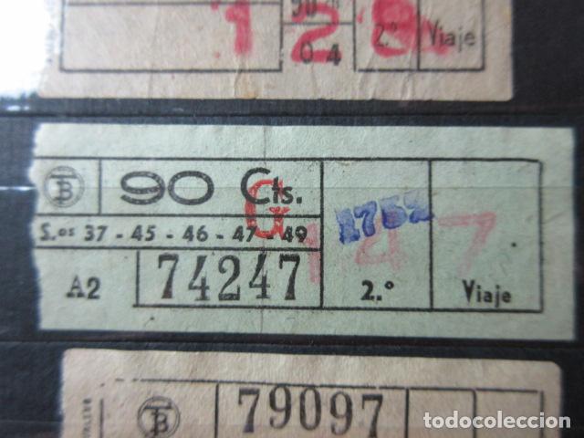 Collectionnisme Billets de transport: REF: VV-1234 CAPICUA 74247 METRO AUTOBUS BARCELONA TB OBSERVE MAYUSCULA MINUSCULA TRAYECTO PESETAS P