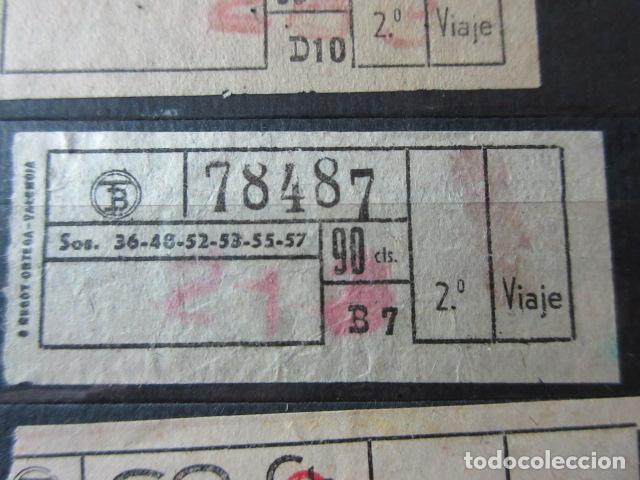 Collectionnisme Billets de transport: REF: VV-1234 CAPICUA 78487 METRO AUTOBUS BARCELONA TB OBSERVE MAYUSCULA MINUSCULA TRAYECTO PESETAS P