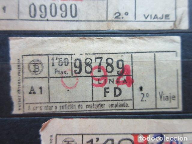 Collectionnisme Billets de transport: REF: VV-1234 CAPICUA 98789 METRO AUTOBUS BARCELONA TB OBSERVE MAYUSCULA MINUSCULA TRAYECTO PESETAS P