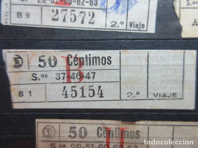 Collectionnisme Billets de transport: REF: VV-1234 CAPICUA 45154 METRO AUTOBUS BARCELONA TB OBSERVE MAYUSCULA MINUSCULA TRAYECTO PESETAS P