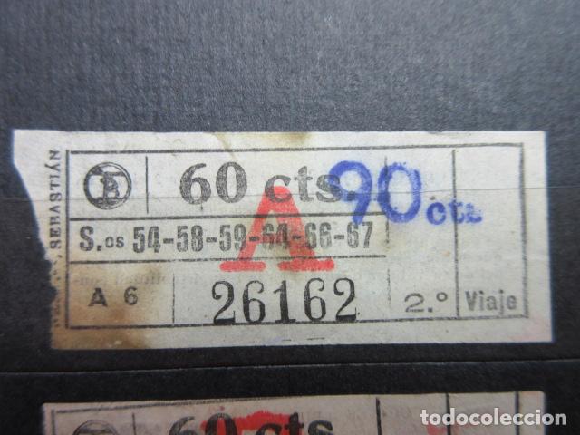 Collectionnisme Billets de transport: REF: VV-1234 CAPICUA 26162 METRO AUTOBUS BARCELONA TB OBSERVE MAYUSCULA MINUSCULA TRAYECTO PESETAS P