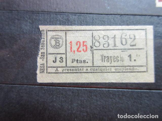 Collectionnisme Billets de transport: REF: VV-1234 MINI AUTOBUS BARCELONA TB OBSERVE MAYUSCULA MINUSCULA TRAYECTO PESETAS P