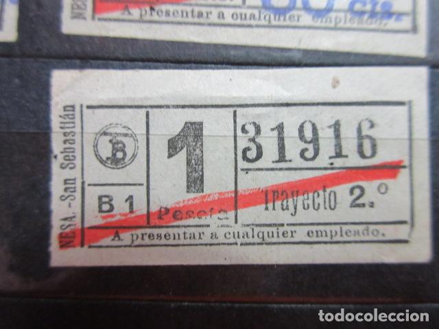 Collectionnisme Billets de transport: REF: VV-1234 MINI AUTOBUS BARCELONA TB OBSERVE MAYUSCULA MINUSCULA TRAYECTO PESETAS P