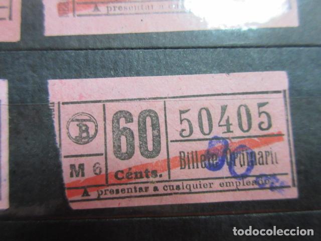 Collectionnisme Billets de transport: REF: VV-1234 CAPICUA 50405 MINI AUTOBUS BARCELONA TB OBSERVE MAYUSCULA MINUSCULA TRAYECTO PESETAS P