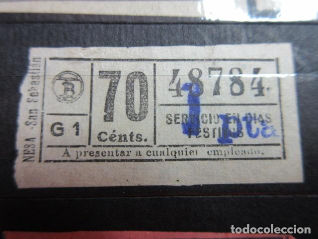 Collectionnisme Billets de transport: REF: VV-1234 CAPICUA 48784 MINI AUTOBUS BARCELONA TB OBSERVE MAYUSCULA MINUSCULA TRAYECTO PESETAS P