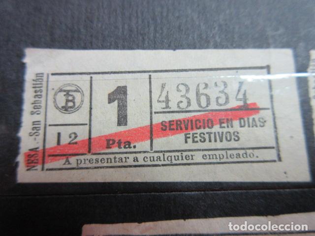Collectionnisme Billets de transport: REF: VV-1234 CAPICUA 43634 MINI AUTOBUS BARCELONA TB OBSERVE MAYUSCULA MINUSCULA TRAYECTO PESETAS P