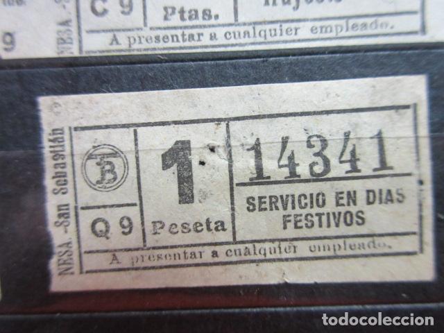 Collectionnisme Billets de transport: REF: VV-1234 CAPICUA 14341 MINI AUTOBUS BARCELONA TB OBSERVE MAYUSCULA MINUSCULA TRAYECTO PESETAS P