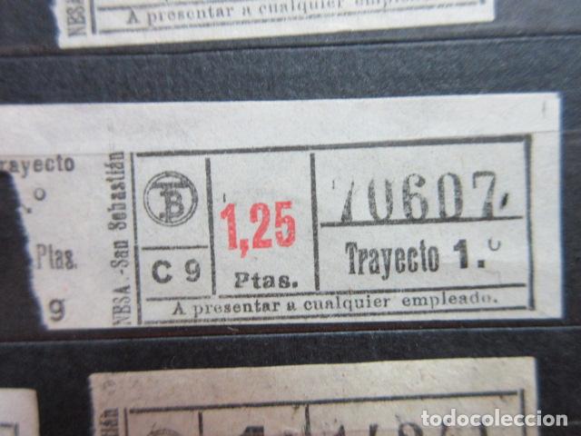 Collectionnisme Billets de transport: REF: VV-1234 CAPICUA 70607 MINI AUTOBUS BARCELONA TB OBSERVE MAYUSCULA MINUSCULA TRAYECTO PESETAS P