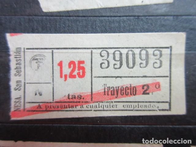 Collectionnisme Billets de transport: REF: VV-1234 CAPICUA 39093 MINI AUTOBUS BARCELONA TB OBSERVE MAYUSCULA MINUSCULA TRAYECTO PESETAS P
