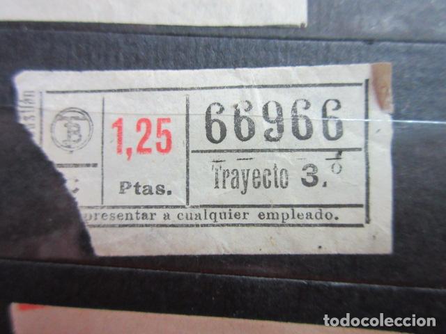 Collectionnisme Billets de transport: REF: VV-1234 CAPICUA 66966 MINI AUTOBUS BARCELONA TB OBSERVE MAYUSCULA MINUSCULA TRAYECTO PESETAS P