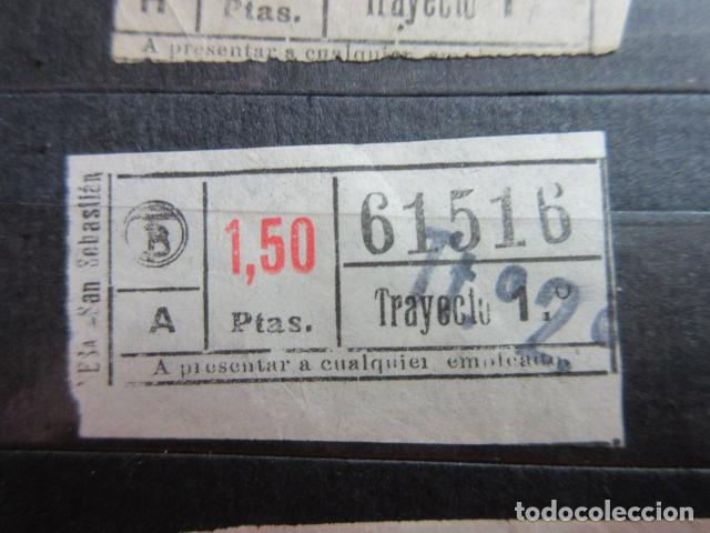 Collectionnisme Billets de transport: REF: VV-1234 CAPICUA 61516 MINI AUTOBUS BARCELONA TB OBSERVE MAYUSCULA MINUSCULA TRAYECTO PESETAS P