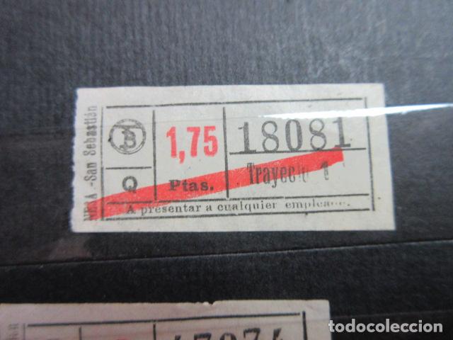 Collectionnisme Billets de transport: REF: VV-1234 CAPICUA 18081 MINI AUTOBUS BARCELONA TB OBSERVE MAYUSCULA MINUSCULA TRAYECTO PESETAS P