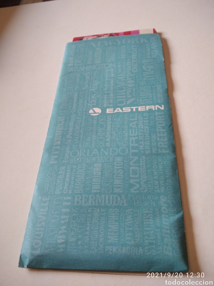 Collectionnisme Billets de transport: Pasaje avi&oacute;n eastern Iberia varios destinos
