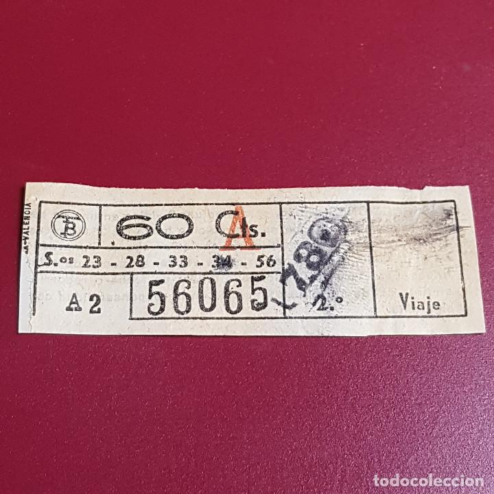 Coleccionismo Billetes de transporte: BILLETE DE TRANVIA BARCELONA - 60CTS - TRAYECTO 4 - CAPICULA 56065