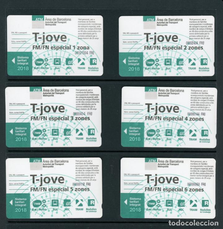 Sammeln von Fahrkarten: (112 # ) TARJETAS ATM DE BARCELONA // VER FOTO // 2018