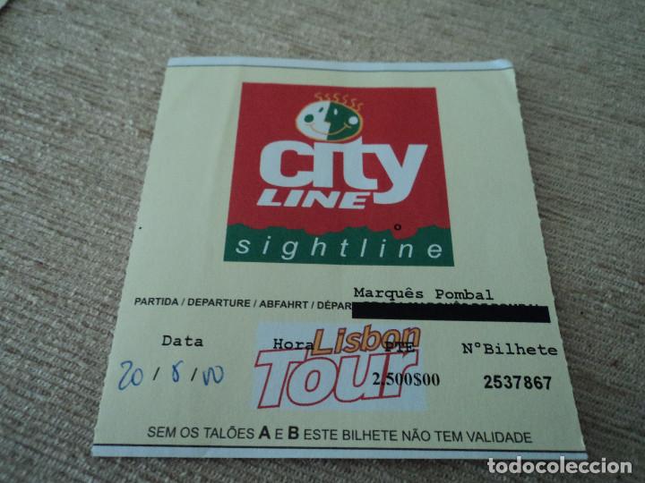 Colecionismos Bilhetes de Transporte: BILLETE LISBON TOUR, TOUR POR LISBOA,A&Ntilde;O 2000