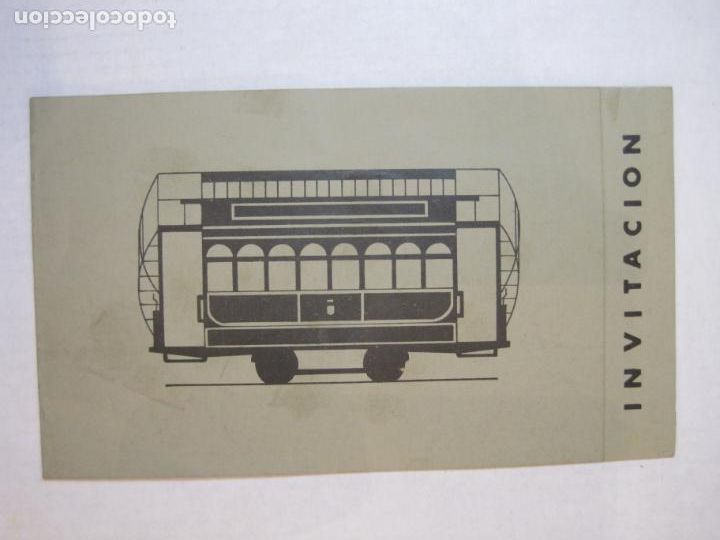 Colecionismos Bilhetes de Transporte: TRANSPORTES DE BARCELONA S.A.-VERBENA DE LOS TRANVIARIOS-INVITACION-A&Ntilde;O 1973-VER FOTOS-(86.071)