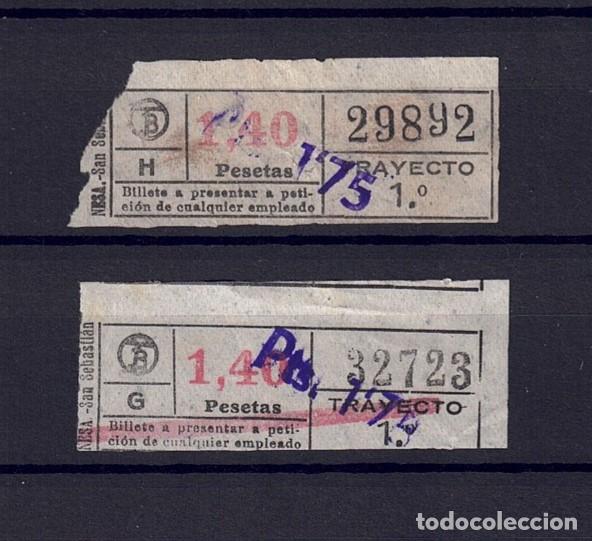 Colecionismos Bilhetes de Transporte: BILLETE TB CAPICUA 29892 32723 RAROBSERVA TEXTOS MINUSCULAS MAYUSCULAS Y DIFERENTES TAMA&Ntilde;OS TRAYECTO
