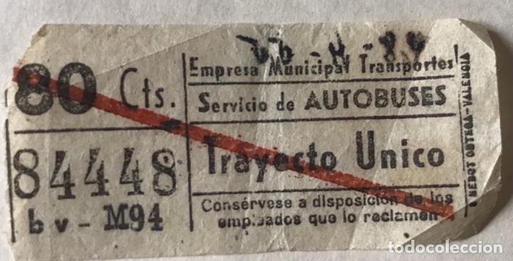 Sammeln von Fahrkarten: Billete autob&uacute;s capic&uacute;a. Madrid. A&ntilde;o 1955