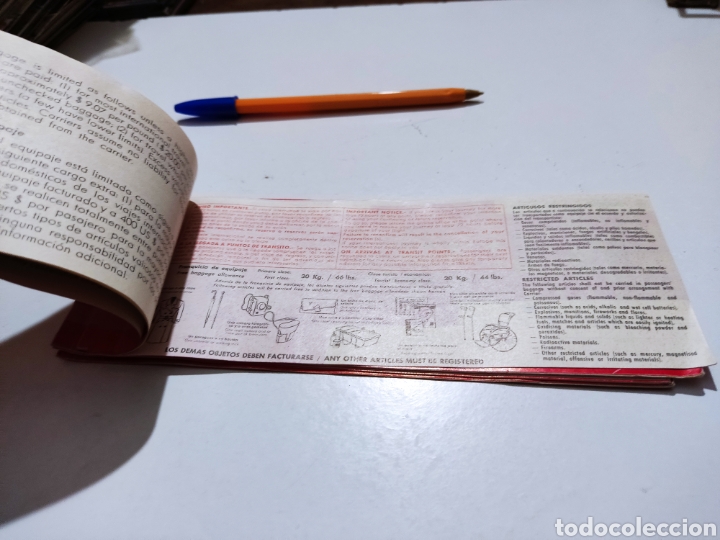 Coleccionismo billetes de transporte: Pasaje avi&oacute;n Iberia - Foto 5