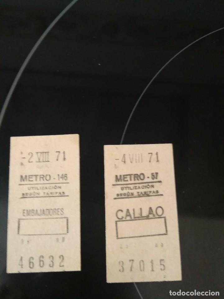 Collectionnisme Billets de transport: BILLETES METRO CALLAO -EMBAJADORES A&Ntilde;O 1971