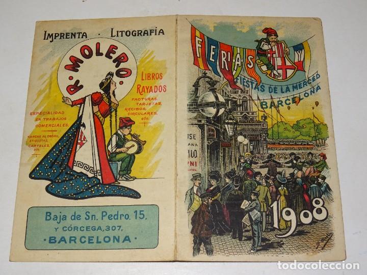 Coleccionismo billetes de transporte: SALIDAS Y LLEGADAS DE TRENES LINEA GRANOLLERS, EMPALME, GERONA, FIGUERAS Y FRANCIA 1908 - Foto 2