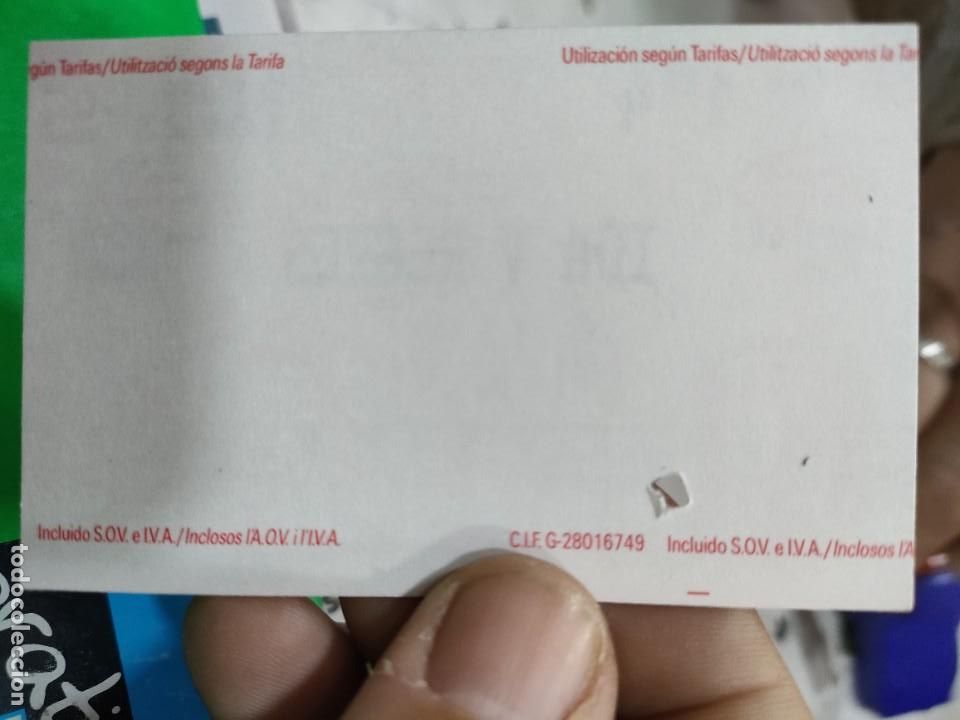 Coleccionismo billetes de transporte: Billete RENFE 1995 - Foto 2