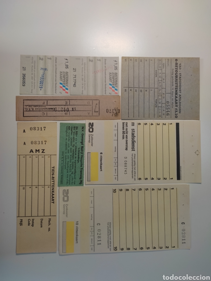 Collectionnisme Billets de transport: Transport ticket from Netherland - Holanda - 2