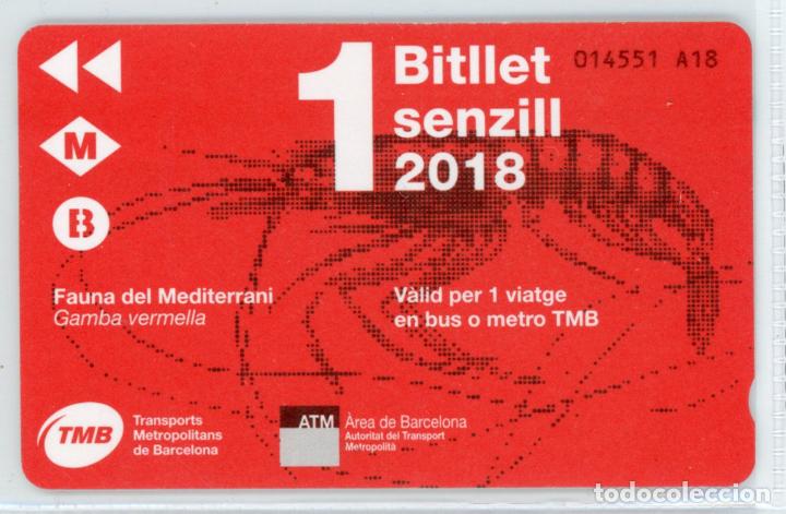 Sammeln von Fahrkarten: Tarjeta 100 # 2018
