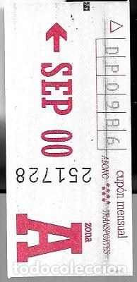 Collectionnisme Billets de transport: Billete Metro Madrid 2000