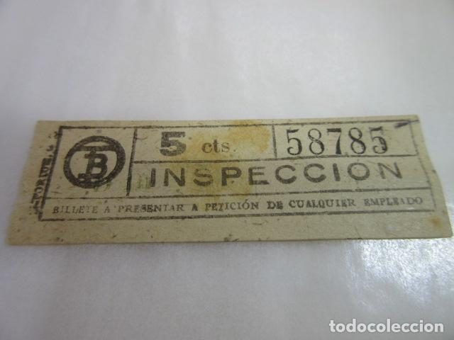 Colecionismos Bilhetes de Transporte: BILLETE CAPICUA 58785 TRANVIA BARCELONA TB - DIME QUE NUMERO BUSCAS O TEMATICA