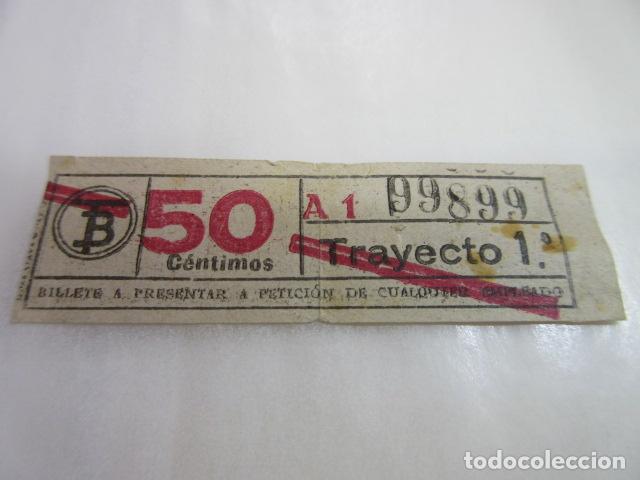 Colecionismos Bilhetes de Transporte: BILLETE CAPICUA 99899 TB BARCELONA VER TRAYECTOS FOTO - DIME QUE NUMERO BUSCAS O TEMATICA