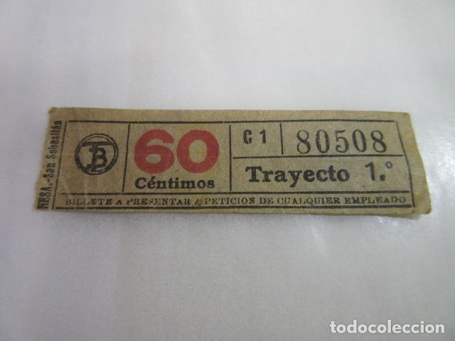 Colecionismos Bilhetes de Transporte: BILLETE CAPICUA 80508 TB BARCELONA VER TRAYECTOS FOTO - DIME QUE NUMERO BUSCAS O TEMATICA