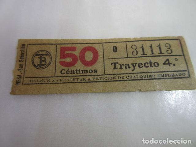 Colecionismos Bilhetes de Transporte: BILLETE CAPICUA 31113 TB BARCELONA VER TRAYECTOS FOTO - DIME QUE NUMERO BUSCAS O TEMATICA