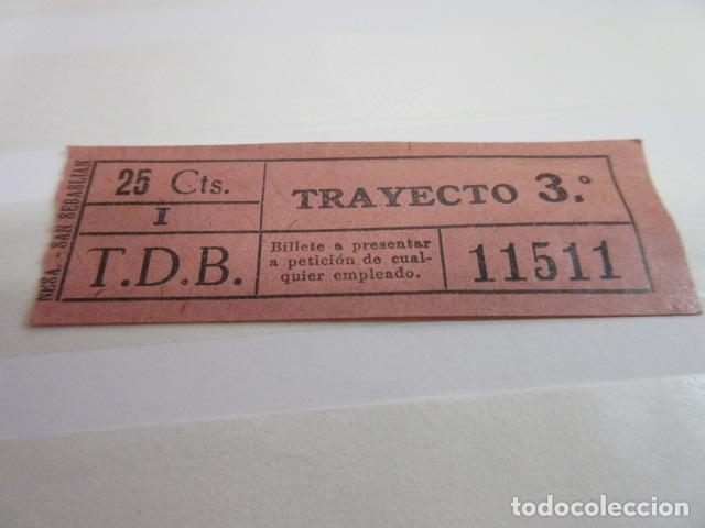 Colecionismos Bilhetes de Transporte: BILLETE CAPICUA 11511 TB BARCELONA TRAYECTOS FOTO - DIME QUE NUMERO BUSCAS O TEMATICA