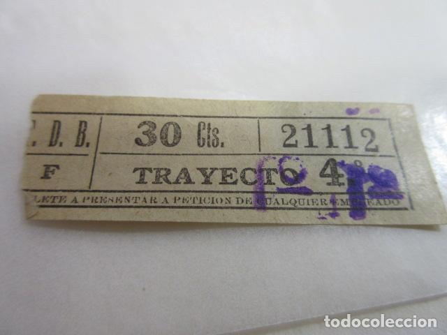 Colecionismos Bilhetes de Transporte: BILLETE CAPICUA 21112 TDB BARCELONA TRAYECTOS FOTO - DIME QUE NUMERO BUSCAS O TEMATICA