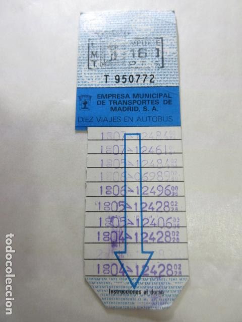 Coleccionismo Billetes de transporte: COLECCION MADRID - REFERENCIA: REFMM01 - TARJETA RESISTIVA 160 PESETAS 1981 SERIE NEGRA