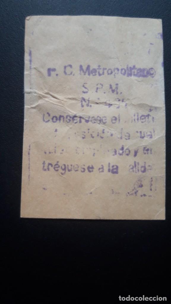 Collectionnisme Billets de transport: 1 BILLETE DE METRO ** METROPOLITANO S.P.M...SAGRERA JUN 22 ** BARCELONA