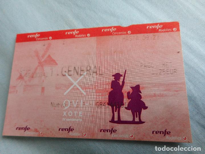 Colecionismos Bilhetes de Transporte: ANTIGUO BILLETE.RENFE.RODALIES.GAVA.BARCELONA