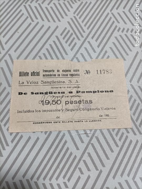Collectionnisme Billets de transport: Antiguo billete de transporte