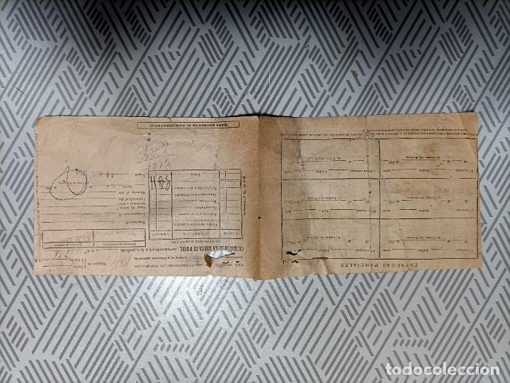 Coleccionismo billetes de transporte: Albar&aacute;n de transporte - Foto 3
